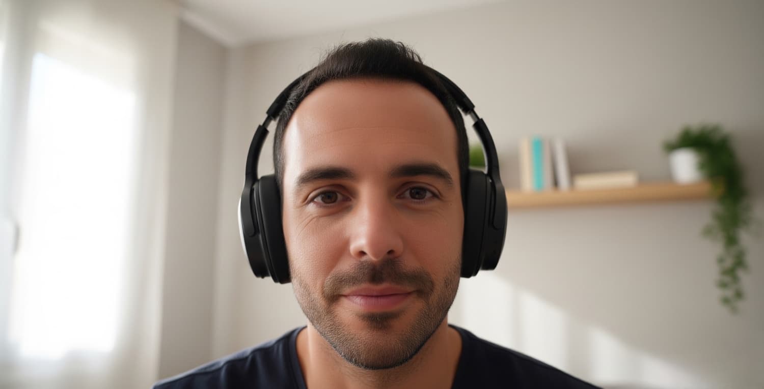 Captura de pantalla de la conexión con paciente